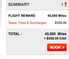 How to avoid Aeroplan booking fees