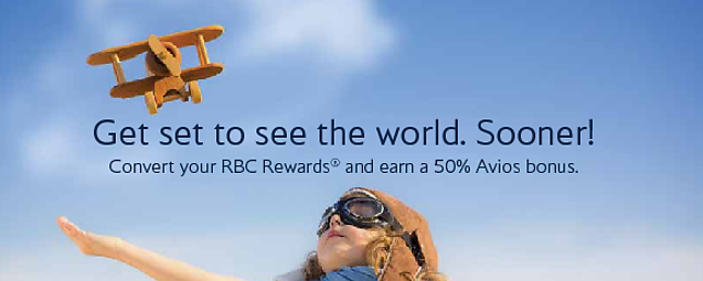 50% Conversion Bonus for RBC Avion to BA Avios Nov 1-Dec 31